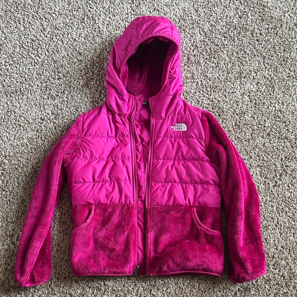 The North Face Fuchsia Hooded Jacket